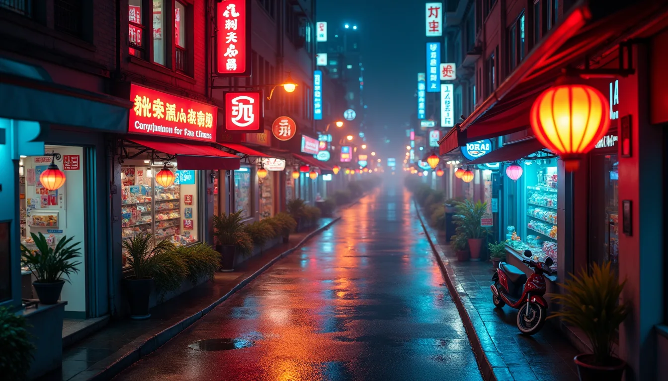 ville, nuit, ambiance urbaine et nightlife, lieux et lifestyle